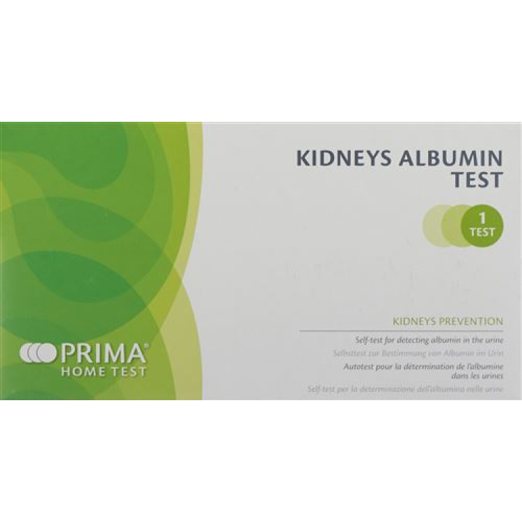 PRIMA HOME TEST Kidneys albumin test