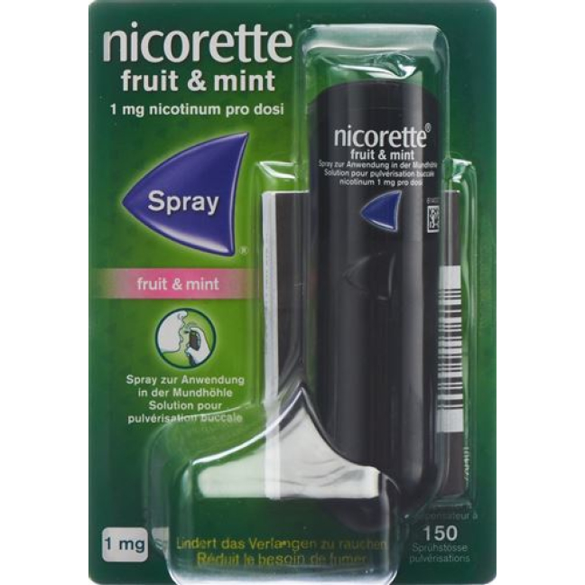 Nicorette Fruit & Mint Oral Spray buy online