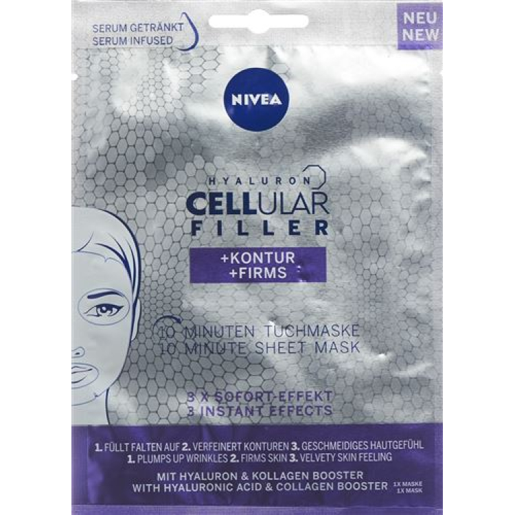 Nivea Hyaluron Cellular Filler Volume Sheet mask