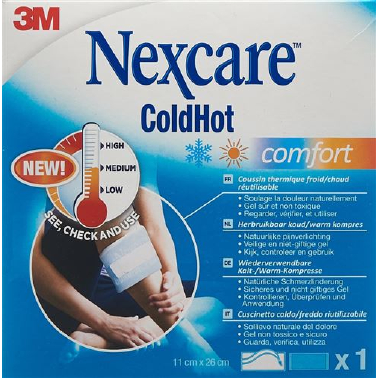 3M Nexcare ColdHot Müalicə Paketi Gel Rahatlıq Termoindikatoru 26x1