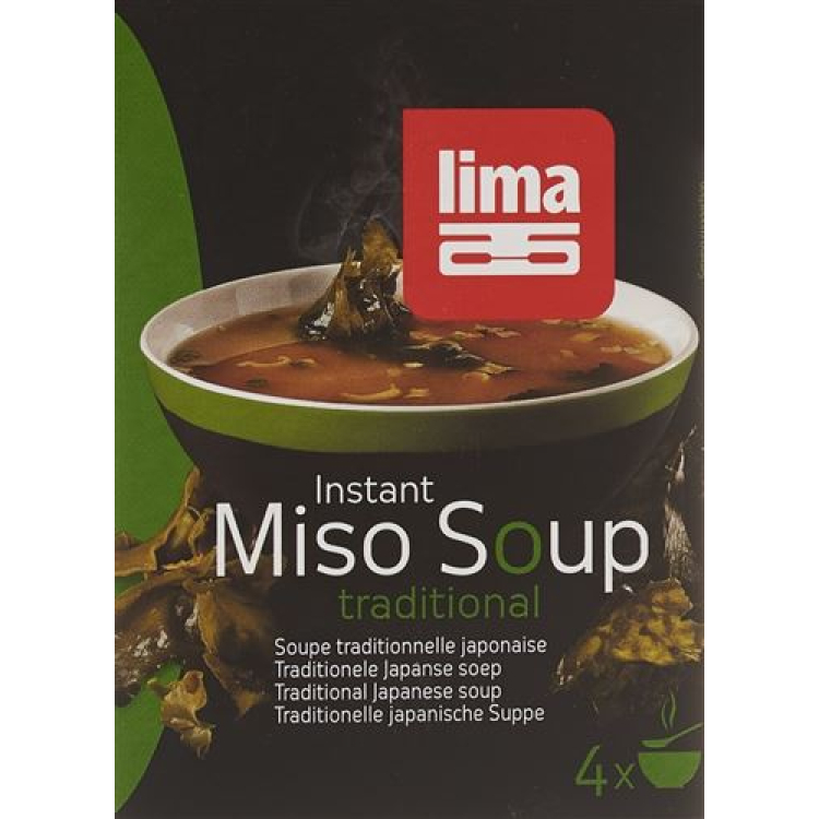 Lima Miso Sopa Instantánea 4 x 10 g