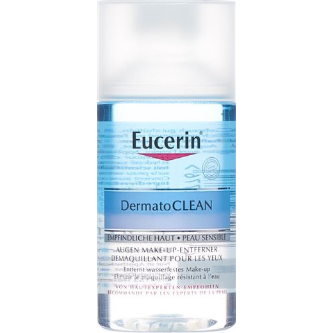 Eucerin Dermatoclean 2 fázový odličovač očí Fl 125 ml