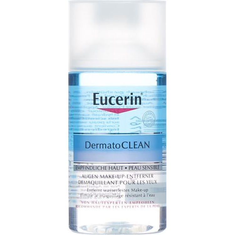 Eucerin Dermatoclean 2-fase øyesminkefjerner Fl 125 ml