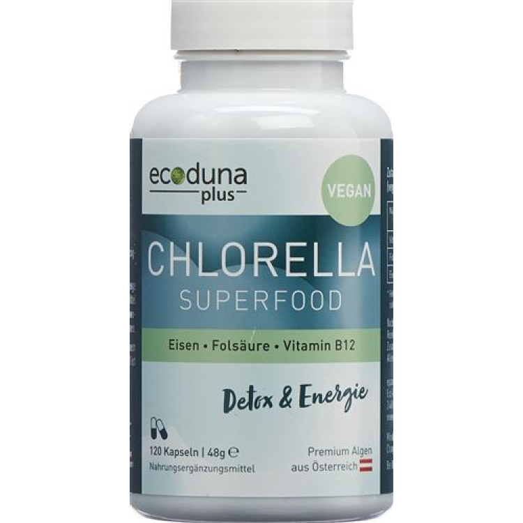 ecoduna plus Chlorella Kaps Ds 120 pcs