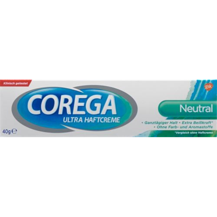 Corega Ultra Haftcreme neutral tube 40 g