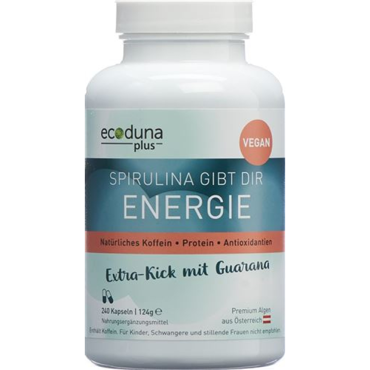 ecoduna plus Spirulina ENERGY Cape Ds 240 pcs