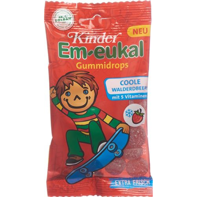 Soldan Em-eukal Kids Gumdrops Wild Strawberry Honey Btl 75 g