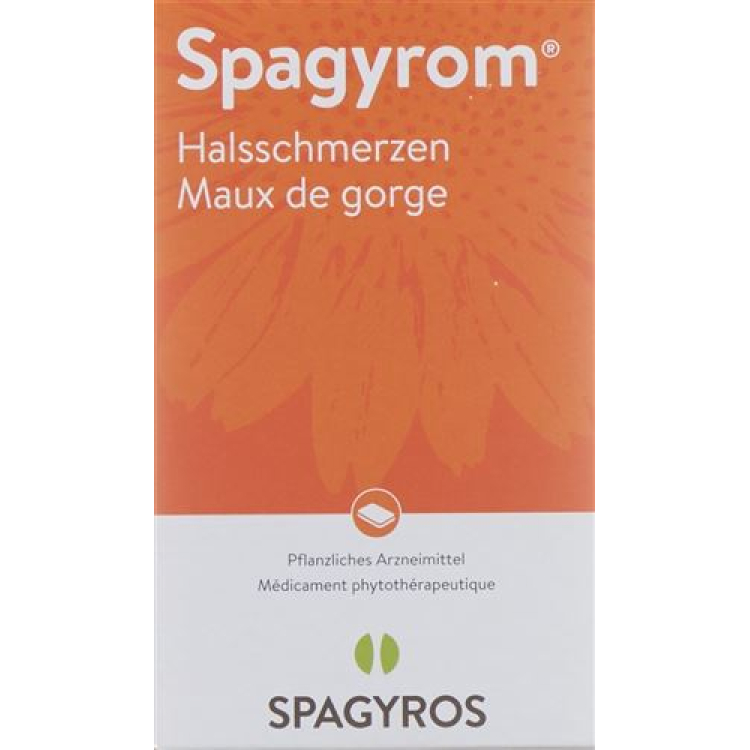 Spagyrom възпалено гърло lozenges 22 бр