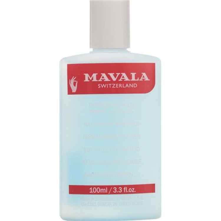 MAVALA 매니큐어 리무버 블루 플라스틱 100ml