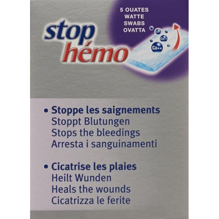 Stop Hemo katoen steriel Bataljon 5 st