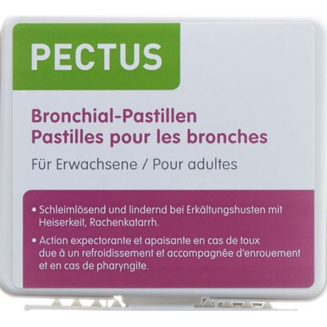 Pectus Bronchial lozenges Ds 40 កុំព្យូទ័រ