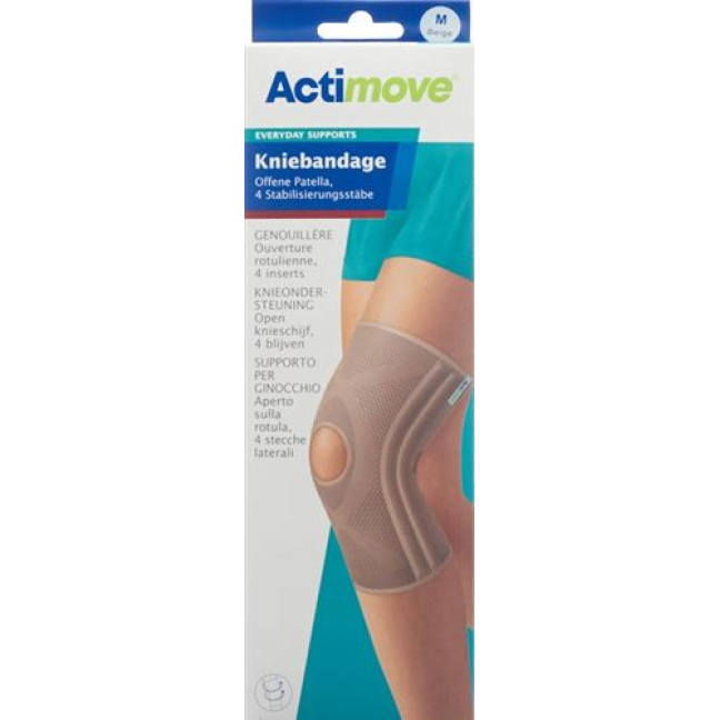 Actimove Everyday Support Knee Support M הפיקה הפתוחה