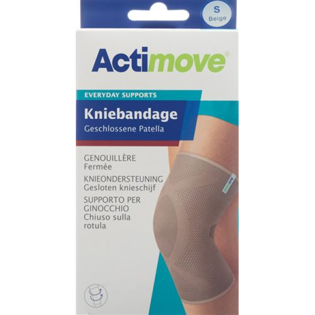 Actimove Everyday Support Knee Support S rotula chiusa