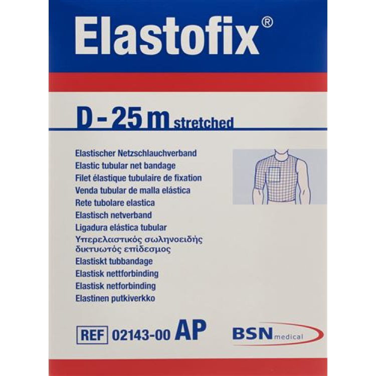 Elastofix neto cevasti povoj D 25m trup