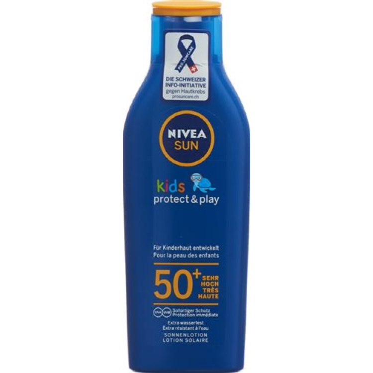 Nivea Kids Protect & Play Sonnenlotion LSF50+ 200 ml