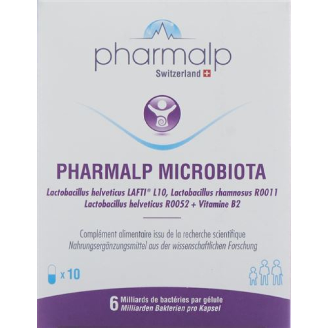 Pharmalp MICROBIOTA capsules Blist 10 pcs