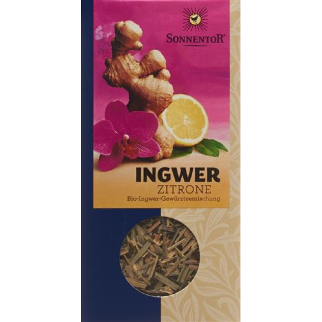 Sonnentor Ginger Lemon Tea Bag 18 pcs