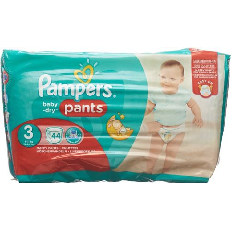 Pampers Baby Dry Pants Gr3 6-11kg Midi-Pack 46 pcs