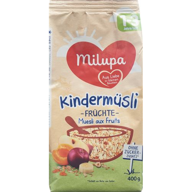 Milupa lasten viljahedelmät 400g