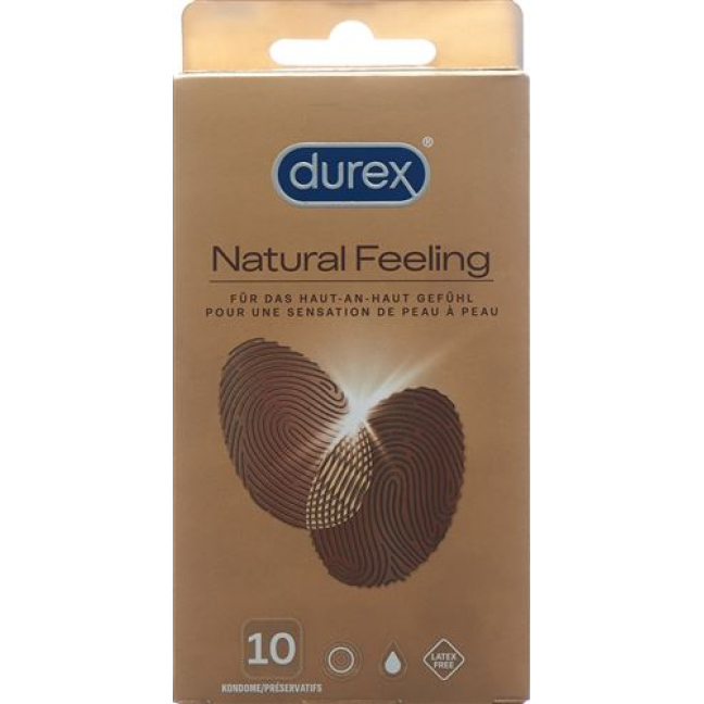 Durex Natural Feeling óvszer 10 db