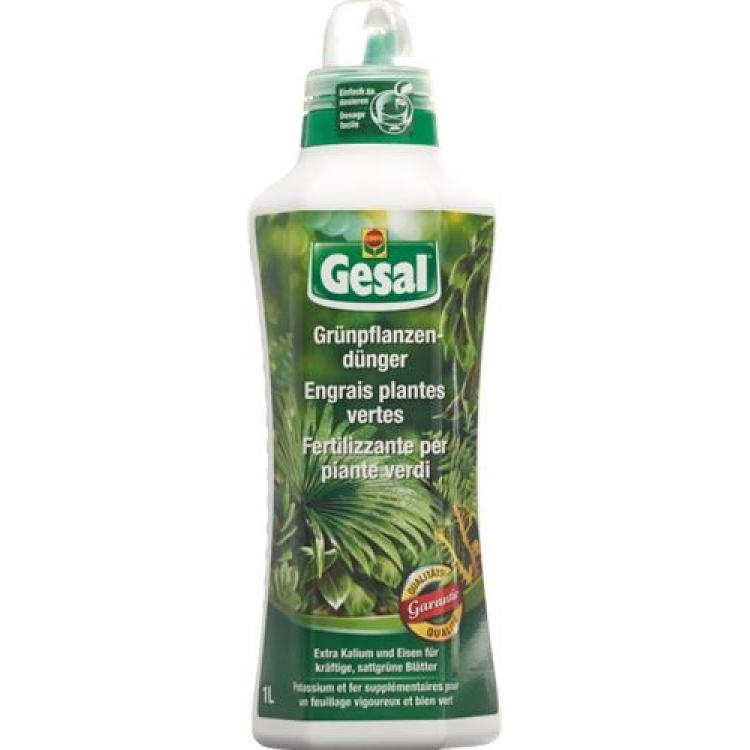 Engrais pour plantes vertes Gesal 1 litre