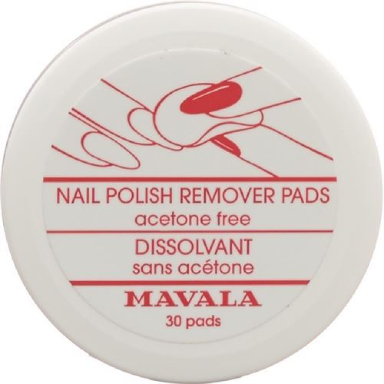 MAVALA Neglelak pads 30 stk