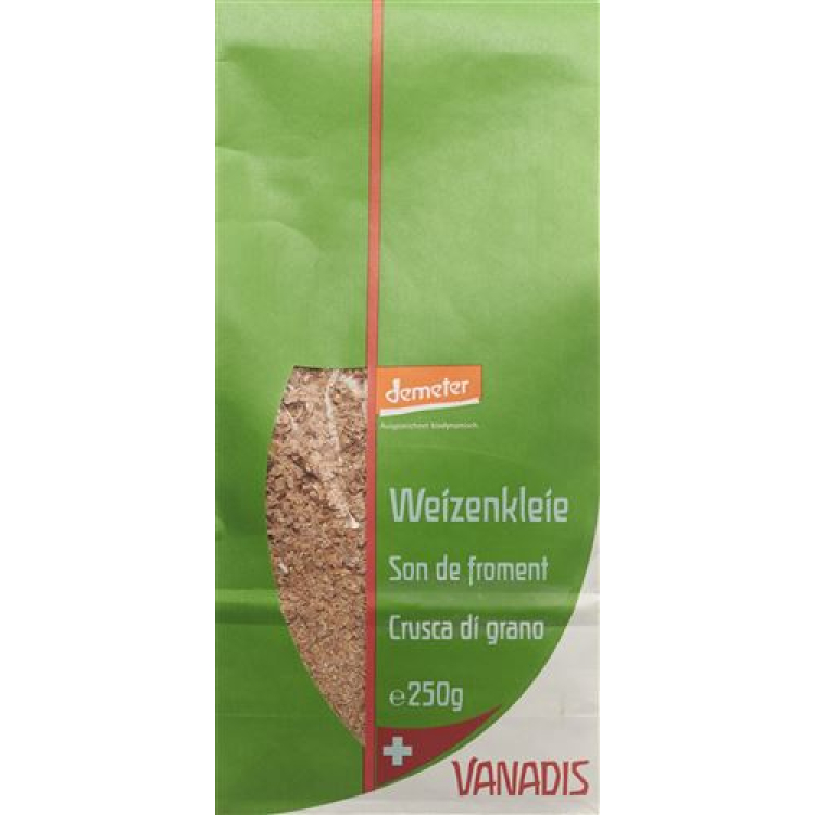 VANADIS wheat bran Demeter Btl 250 g