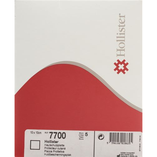 Hollister skin protection plate 10x10cm 5 pieces