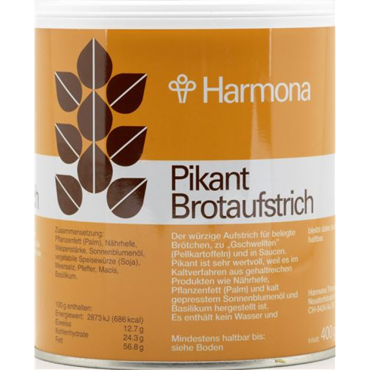 Harmona pomazánková pasta pikantní can 200g