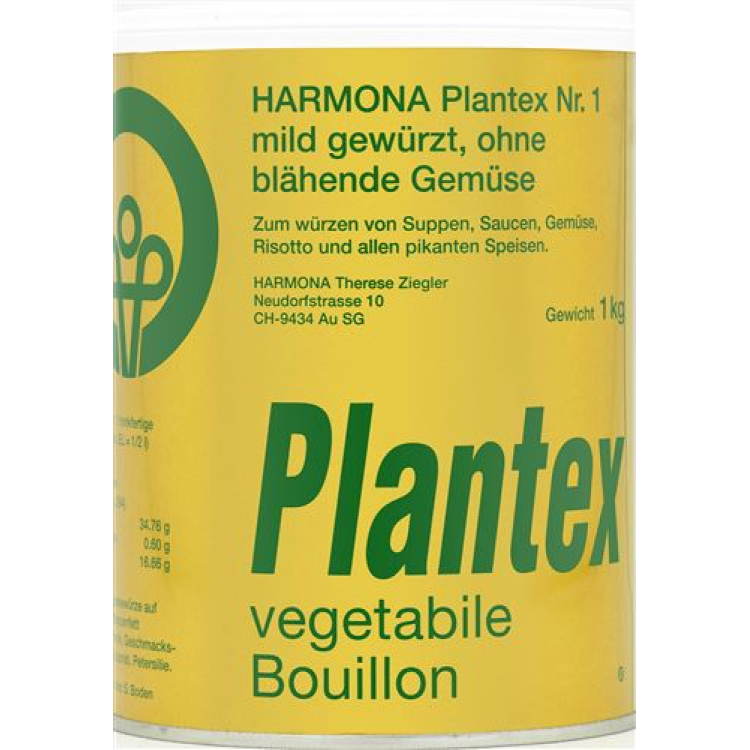 Harmona Plantex pasta č. 1 zeleninový bujón Ds 250 g