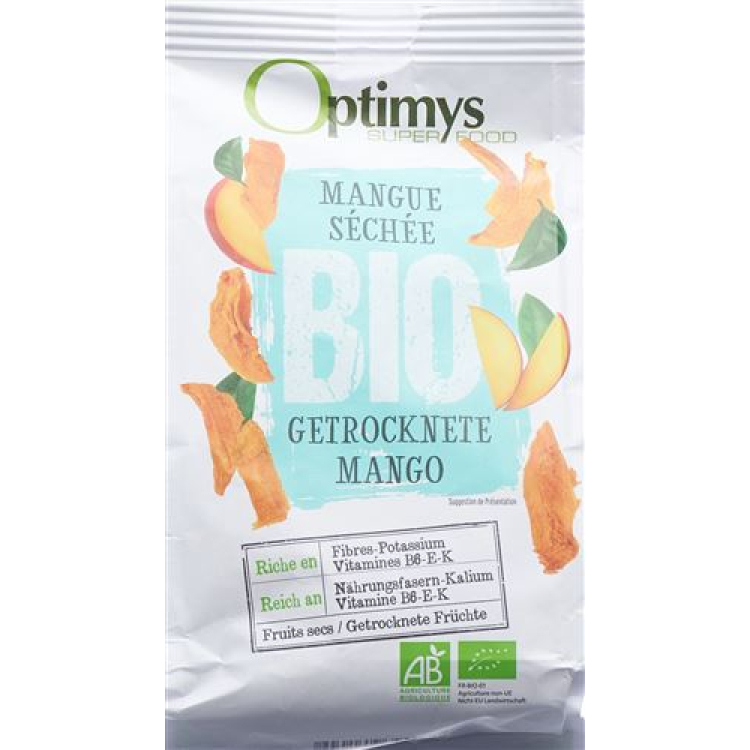 Optimys Džiovintas Mango Bio 150 g