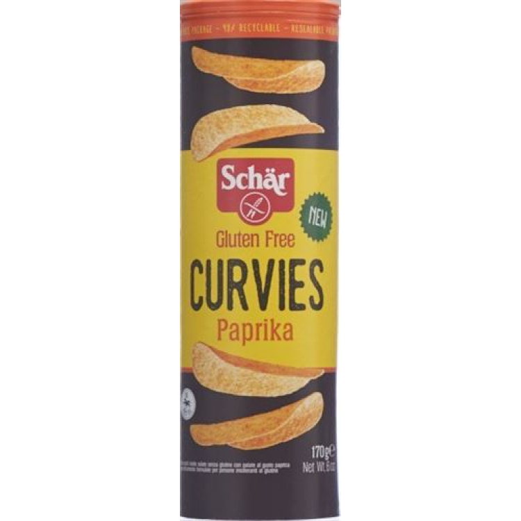 Schär Curvies pepper gluten free 170 g