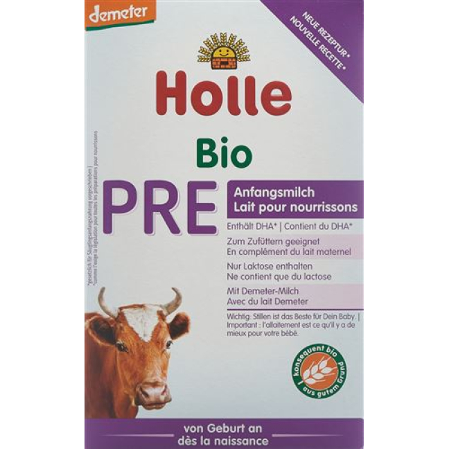 Holle Organic Infant Formula PRE 400 g