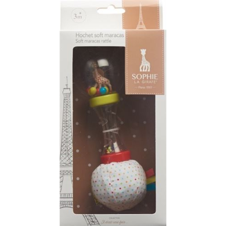 Sophie la girafe rattle soft maracas