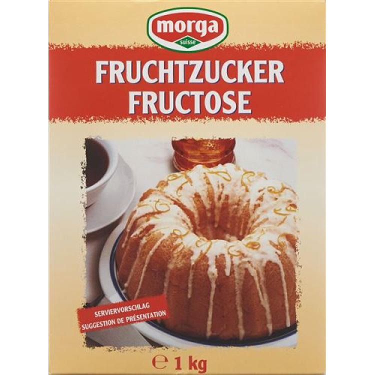 Morga fruktozė Btl 750 g