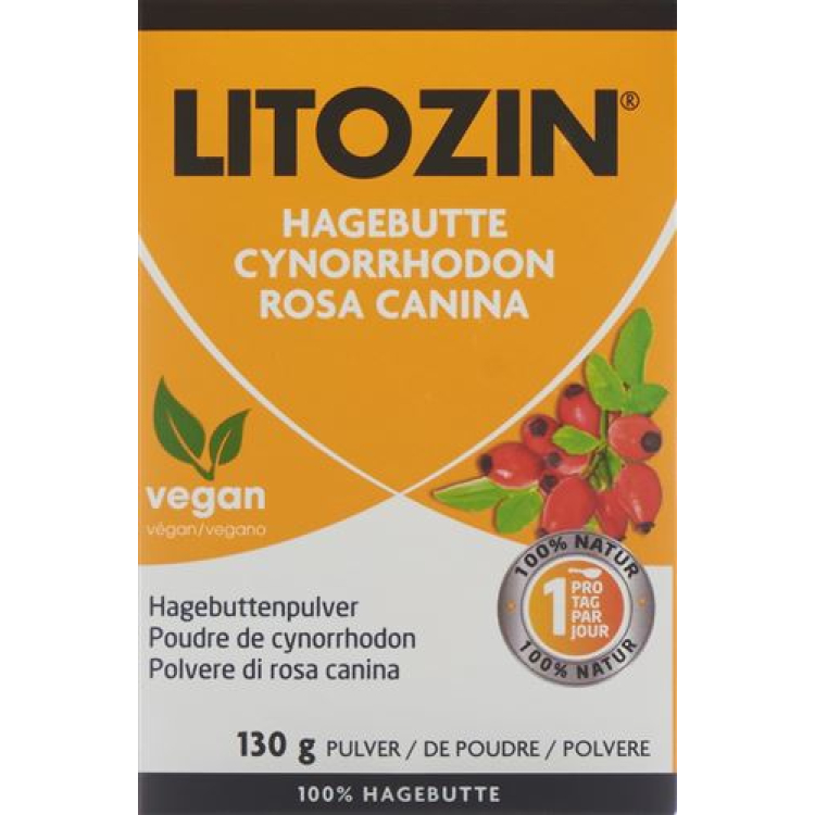 Litozin csipkebogyó por Ds 130 g