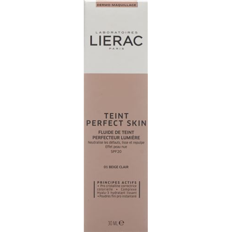 Lierac complexion Perfect 01 clair Tb 40 ml