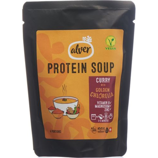 Alver Golden Chlorella - Protein Soup Curry Btl 80 g