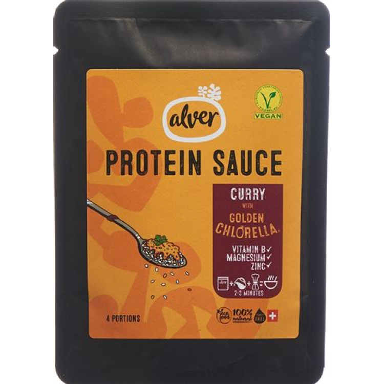 Alver Golden Chlorella - protein sauce Curry Btl 50 g