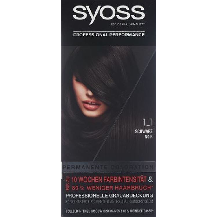 Syoss Baseline 1-1 Black