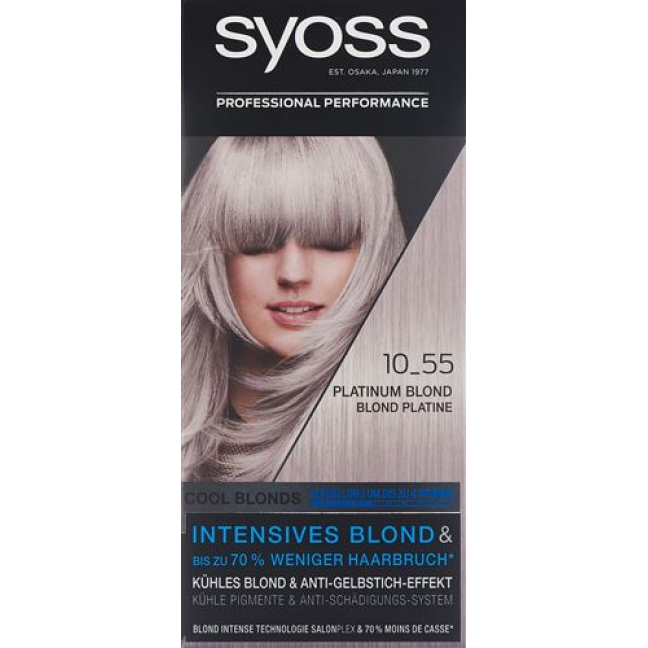 Syoss Blond Line 10-55 Platinum Blonde