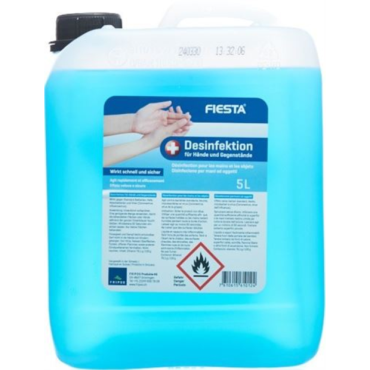 FIESTA disinfectant for hands and objects can 5 lt