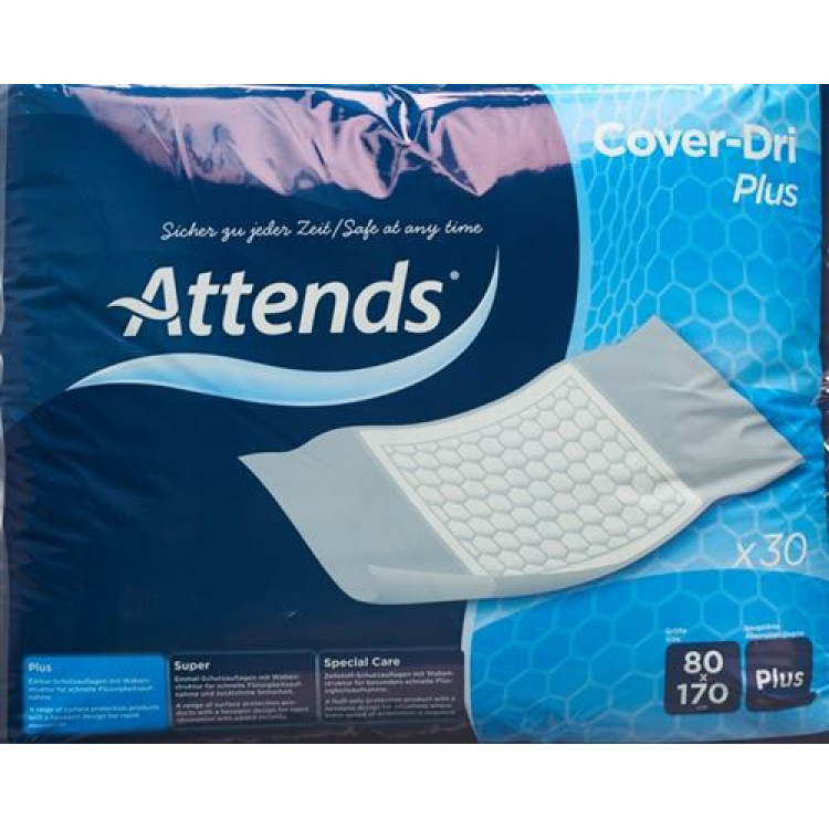 Attends Cover Dri Plus 80x170cm dokument bag 30 st