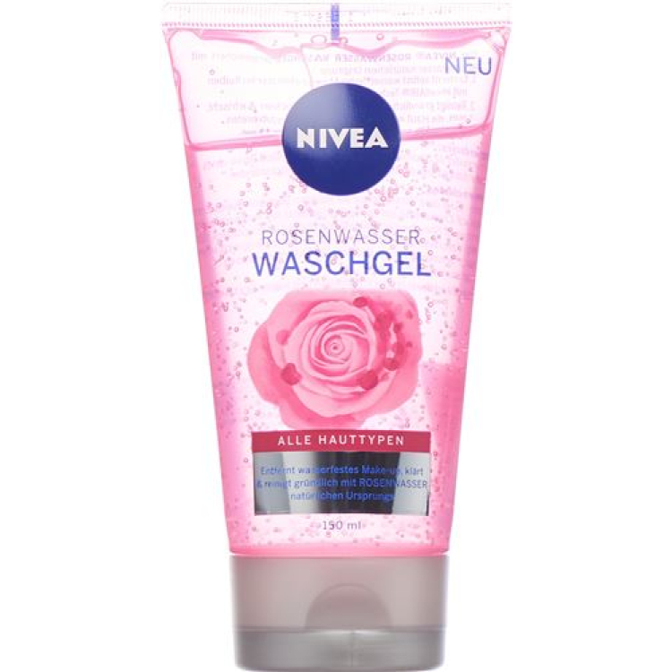 Nivea Rose Water Wash Gel 150 ml