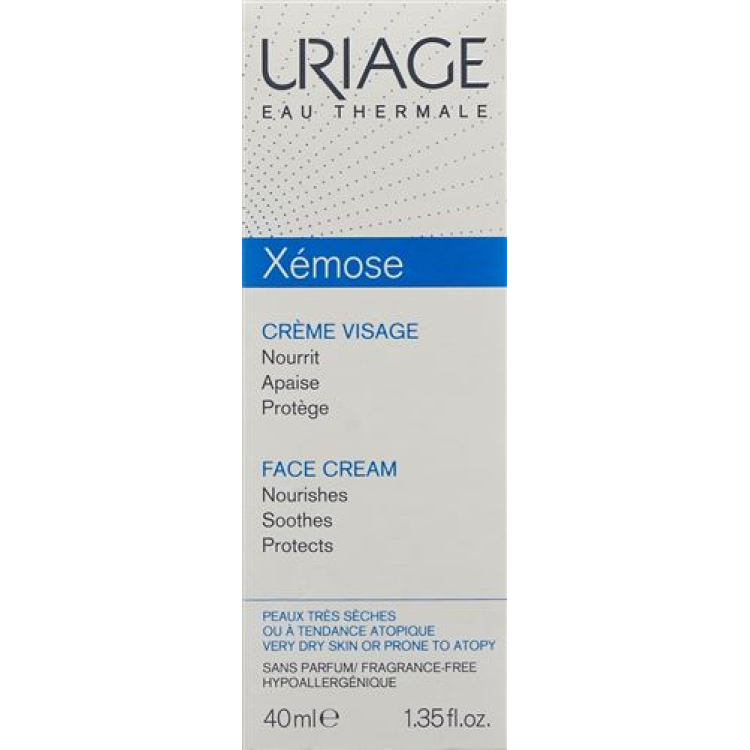 URIAGE Xémose face cream Tb 40 ml