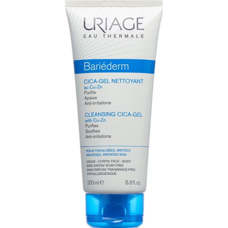 URIAGE Bariéderm Cica-gel Tb 200 ml