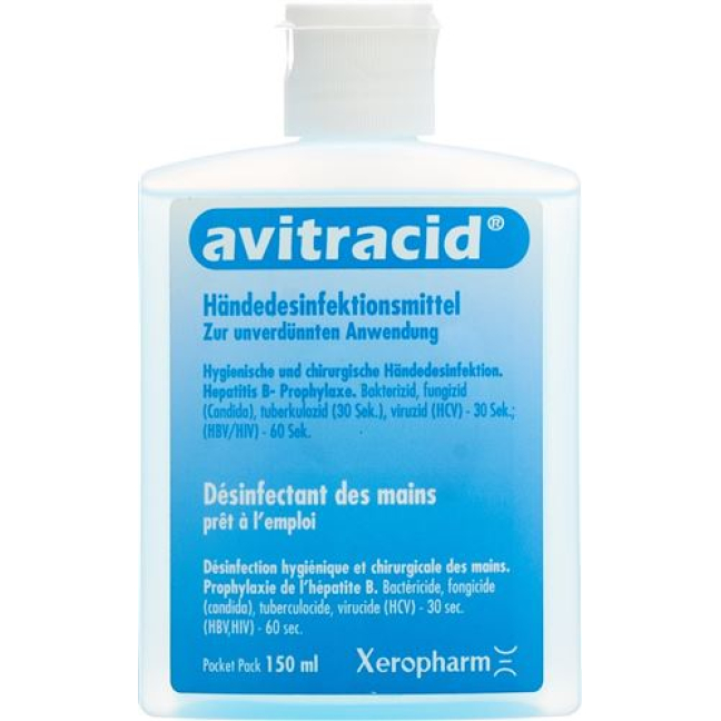 Avitracid liq colored lt 1 - Skin Wound Disinfection & Hand Disinfection Product