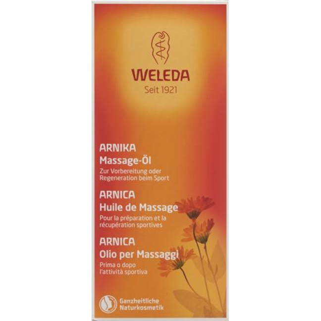 Óleo de massagem Weleda Arnica 200 ml