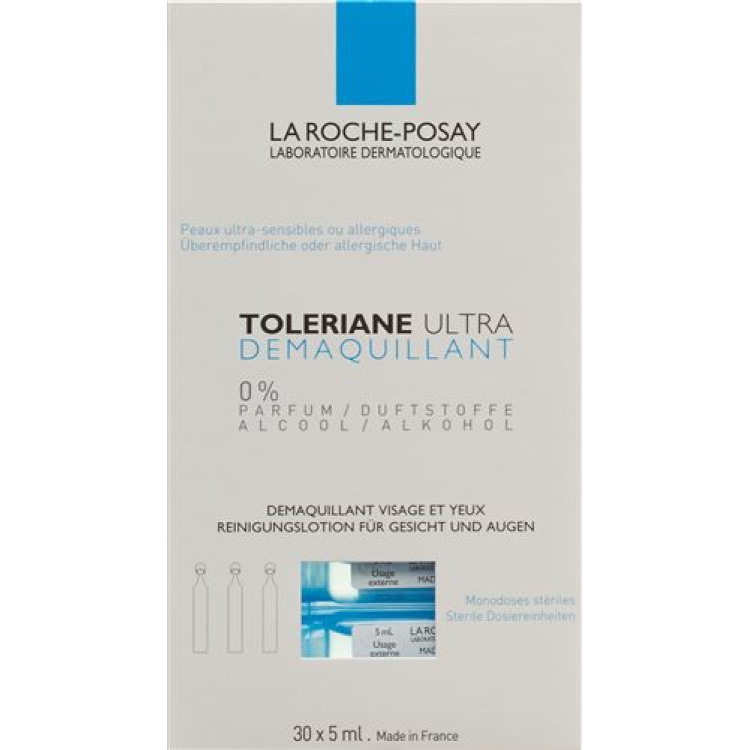 La Roche Posay Toleriane Respect démaquillant yeux 30 x 5 ml