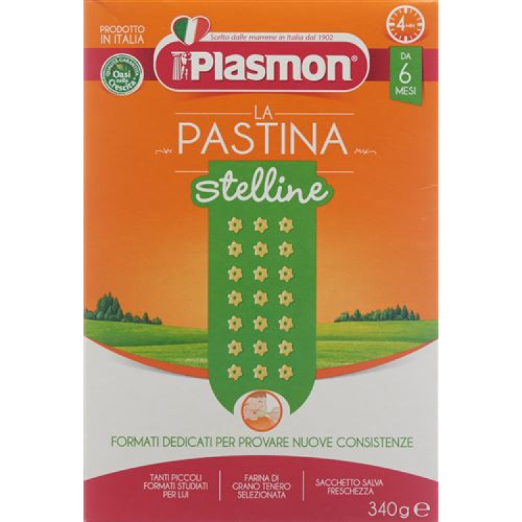 Παστίνα Plasmon stelline 340 γρ